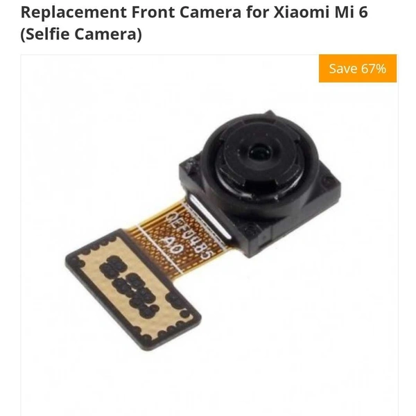 Redmi Mi/Redmi 6 / 6A Original Front Camera Module – 14 Days Warranty