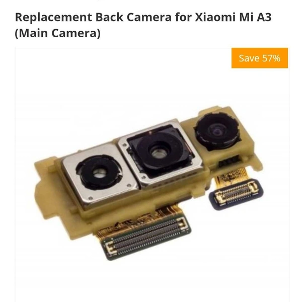 Redmi Mi/Redmi A3 Original Back Camera Module Full Set – 14 Days Warranty