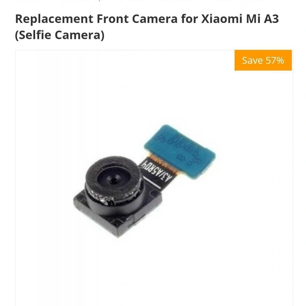 Redmi Mi/Redmi A3 Original Front Camera Module – 14 Days Warranty