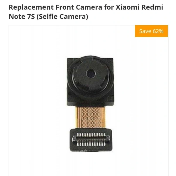 Redmi Mi/Redmi Note 7S Original Front Camera Module – 14 Days Warranty