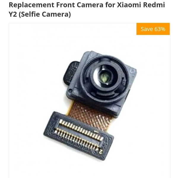 Redmi Mi/Redmi Y2 Original Front Camera Module – 14 Days Warranty