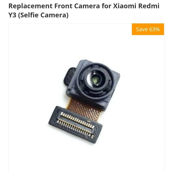 Redmi Mi/Redmi Y3 Original Front Camera Module – 14 Days Warranty