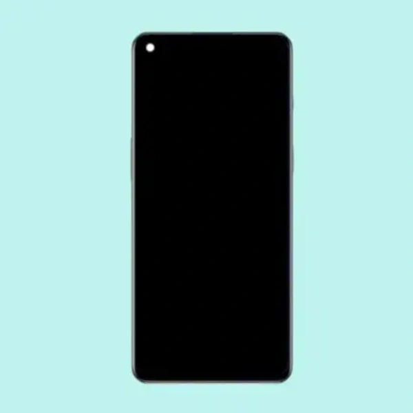 OnePlus 9RT 5G Full Original Display with Frame & All Parts | Hacker Black / Nano Black | 14 Days Warranty - Neno Silver