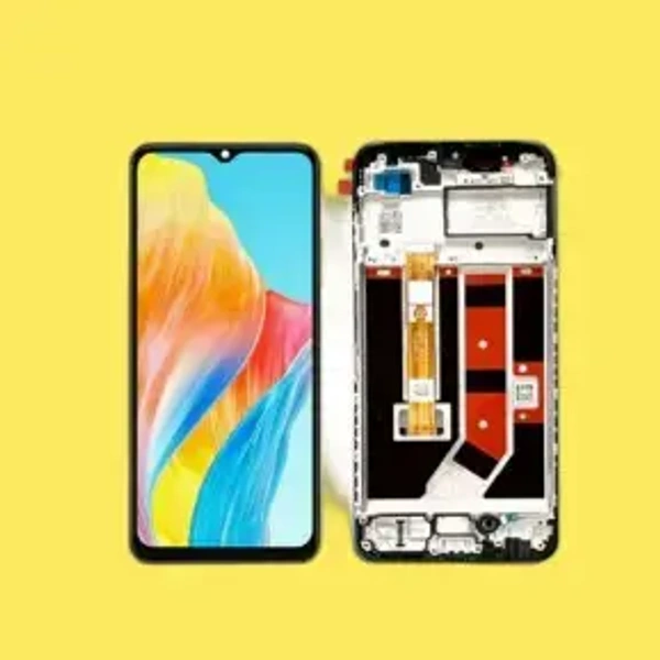 Oppo A38 Full Original Display with Frame | LCD + Touch Combo | Edge-to-Edge Clarity | Pre-fitted Frame