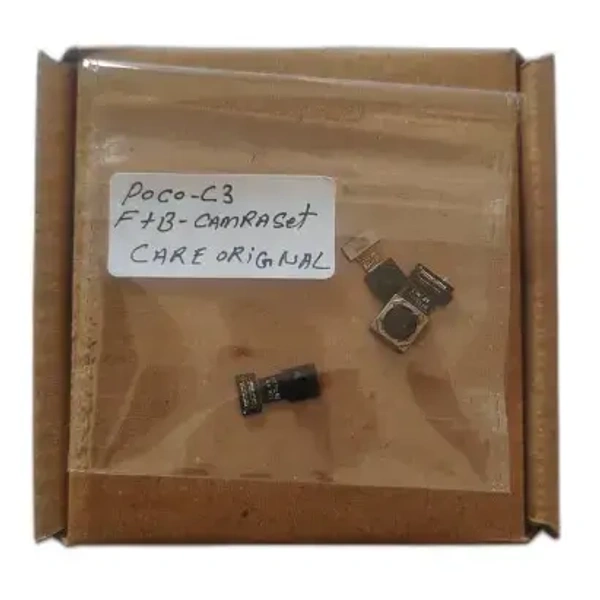 Redmi Poco C3 Original Back + Front Camera Module Set – 14 Days Warranty