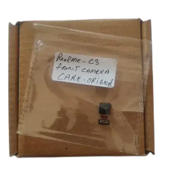 Realme C3 smartphone with the original front camera module