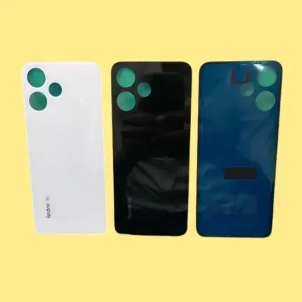 Redmi 12 5G Care Original Back Panel with Camera Glass Lake Blue