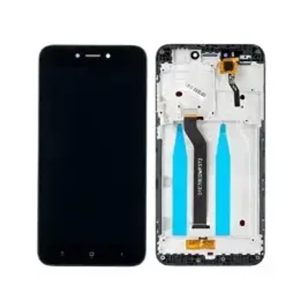 Redmi 5A CARE Original Display with Frame | LCD + Touch Combo | 100% Tested - Black