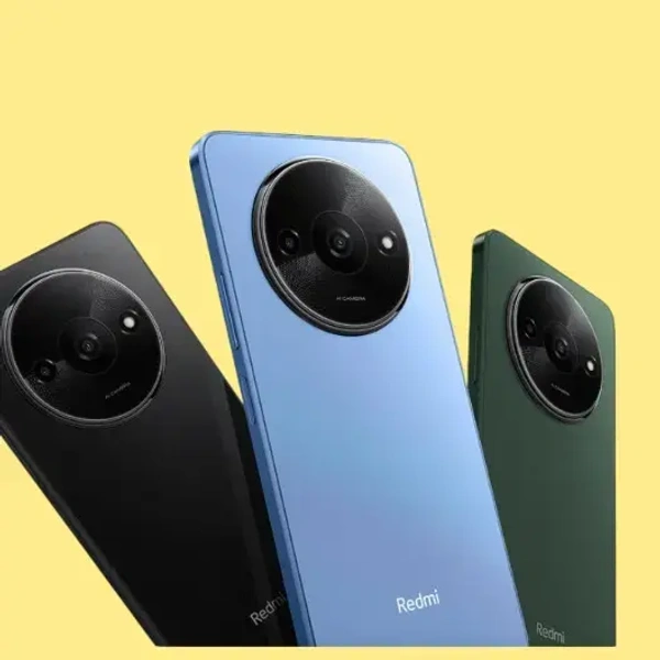 Redmi A3 Care Original Back Panel with Camera Glass Black