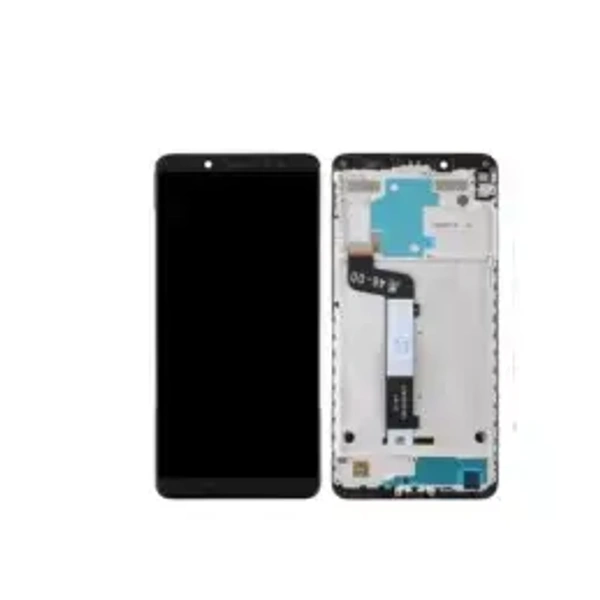 Redmi Note 5 Original Display with Frame | LCD + Touch Combo | 100% Genuine Quality - White