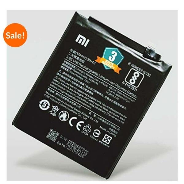 Redmi/Xiaomi Note 4 BN43 Original Battery – 14 Days Warranty