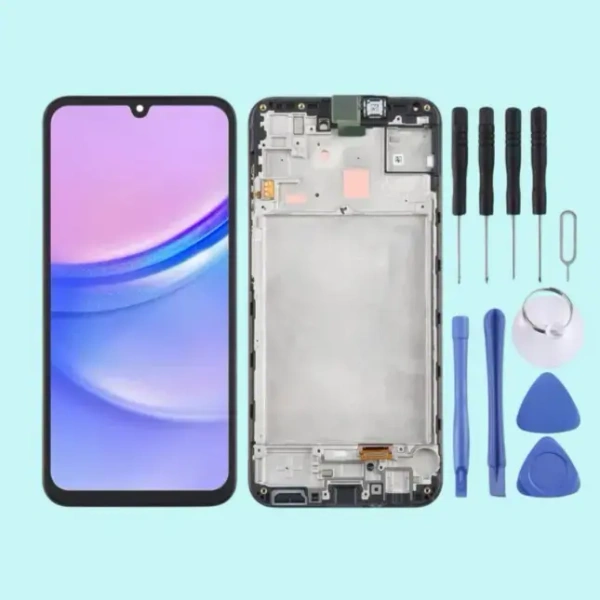 Samsung A15 5G Care Original Display with Frame | Fully Assembled