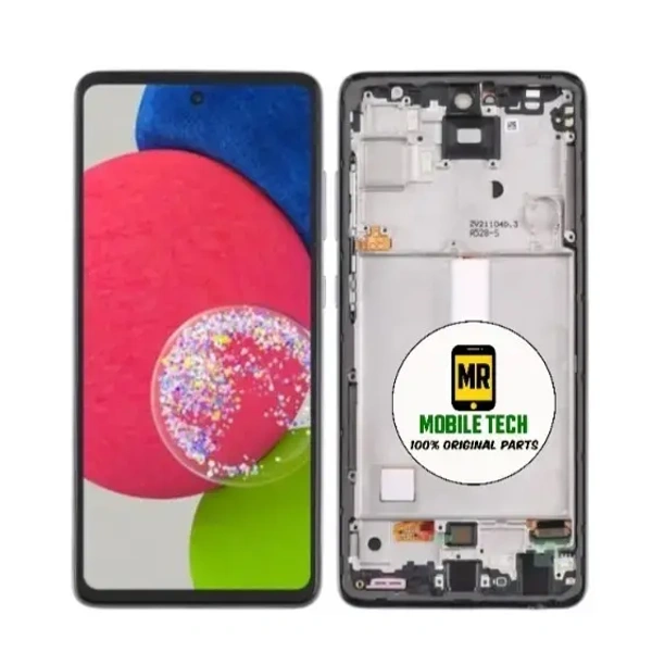 Samsung A52s 5G Full Original Display (Super AMOLED) with Frame + Fingerprint Support + All Parts Included