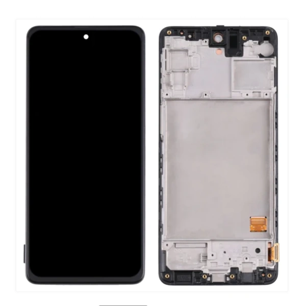 Samsung Galaxy M31s Care Original Display with Frame and All Parts | 14 Days Warranty