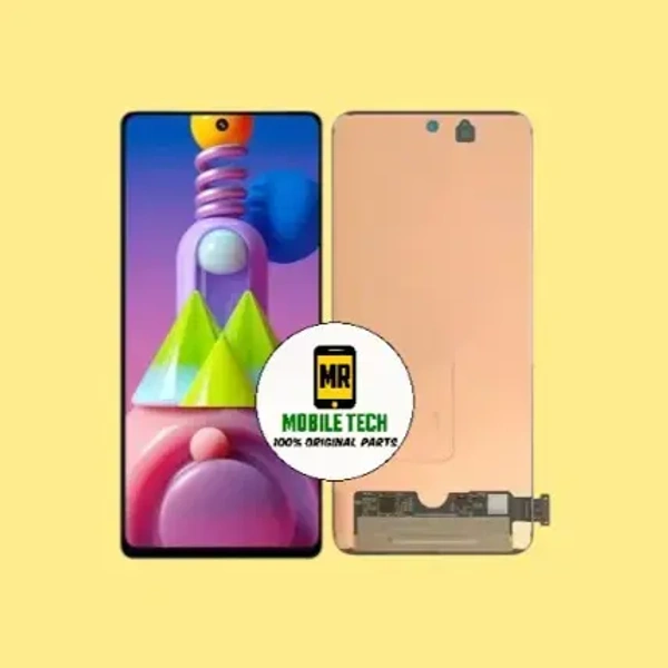 Samsung Galaxy M51 OLED High Quality HD Display (With Frame / Without Frame - With Frame