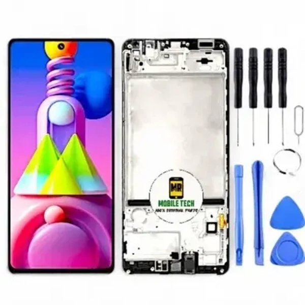 Samsung Galaxy M51 Care Original Super AMOLED Display With Frame
