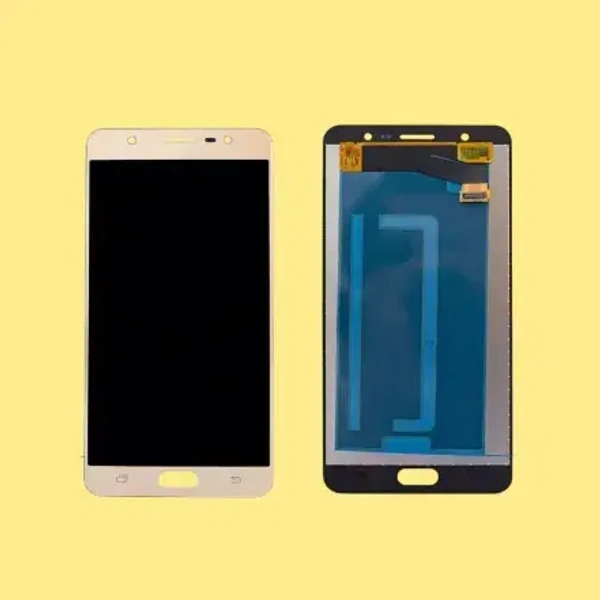 Samsung J7 Max OLED Display Combo (Gold) – with Frame | 14 Days Warranty