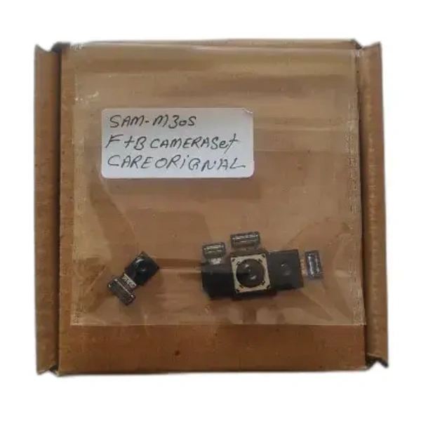 Samsung M30s Original Back & Front Camera Module Set – Complete Camera Replacement Kit