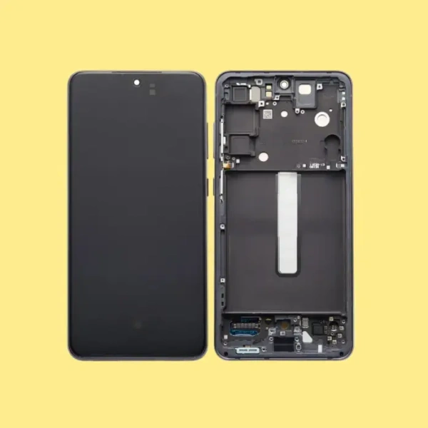 Samsung S21 FE 5G Care Original Display with Frame | All Parts Assembled