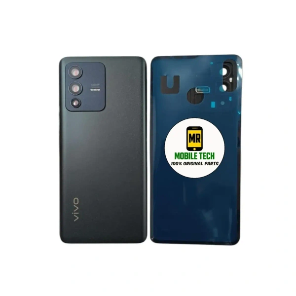 vivo Vivo V23 Pro 5G Care Original Back Panel with Camera Glass – Stardust Black – 14 Days Warranty