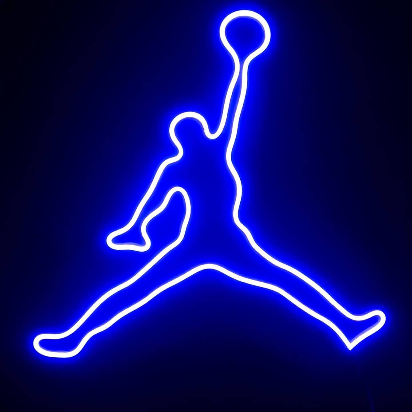 neon michael jordan