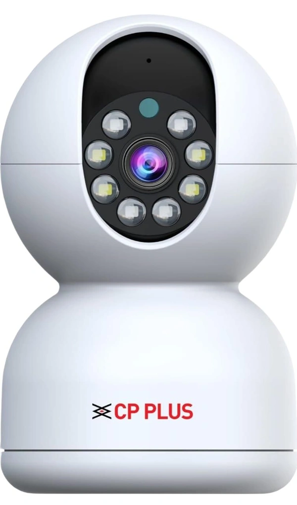 CP PLUS 5 MP Resolution Smart Wi-fi CCTV Camera | 360° View -2 Way Talk- Motion Tracking & Detection Alert -Advanced Night Vision -SD Card |Up to 256 GB|- IR Distance 20Mtr. - EZ-P51 - Without Installation