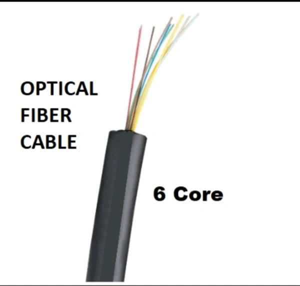 Fiber Optic Cable (FRP)6 Core-5.8 Mm - 1 Meter