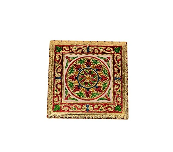 VIKRAM METAL Meenakri Bajot - 12x12 inch