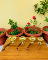 VIKRAM METAL Brass Dhopana - 3.5 X 9.5 INCH