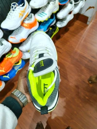 7T7T Cricket Shoes RUBBER SPIKE - 8, White