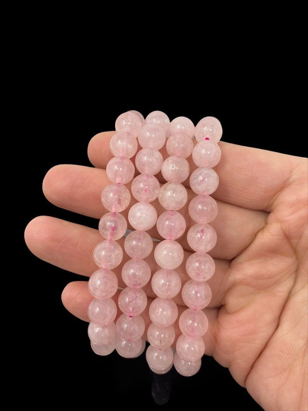 Rose Quartz Bracelet 8mm