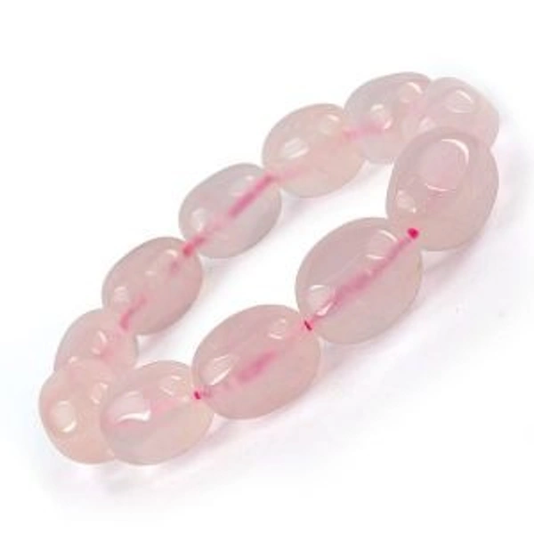 Tumble Rose Quartz Bracelet 