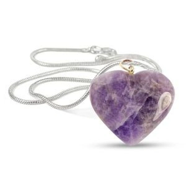 Amethyst Heart Pendent