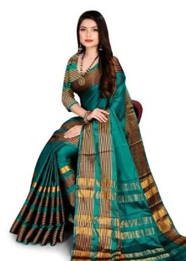 Abhisarika Sensational Sarees - Thik Green