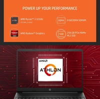 HP Laptops HP 15s-Ryzen 3 3250U 8GB SDRAM/256GB SSD 15.6inch(39.6cm) HD, Micro-Edge Laptop