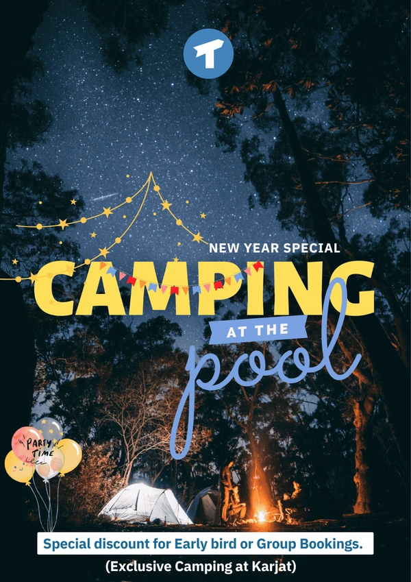 NY Special Camping with Transport Ex Mumbai - 31st Dec - 1st Jan 2026