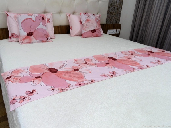 Doppelganger Homes 5 Pcs Bed Runner Set