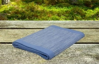 Handloom Cotton SkyBlue Striped floor Runner