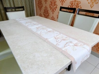 Doppelganger Homes "Flower n Shimmer" Cotton Table Runner
