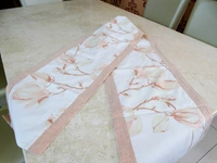 Doppelganger Homes "Flower n Shimmer" Cotton Table Runner