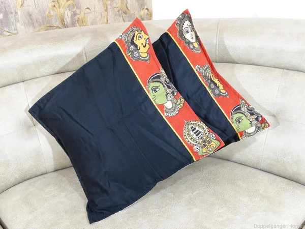 Doppelganger Homes Kalamkari Cushion cover Set-73
