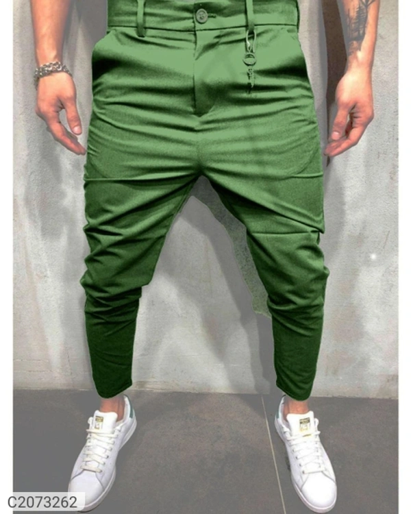 4 way cotton lycra Solid Regular Fit Mens Casual Trousers - Multicolor, 28 30 32 34