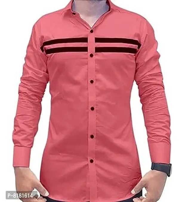 Trendy Cotton Blend Shirts - M, L, XL, PINK