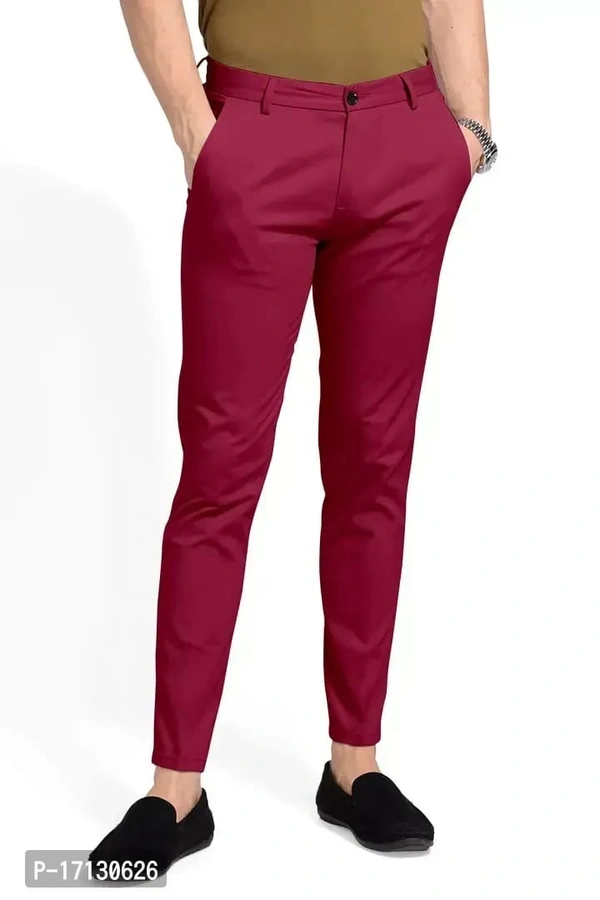 MENS CASUAL LYCRA TROUSER COMFORTABLE LYCRA TROUSER FOR MEN - Siren, 28