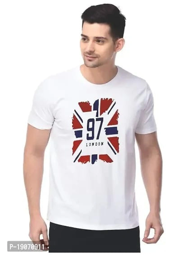 Best Selling Cotton Blend Tees For Men - M, L, XL , XXL, White