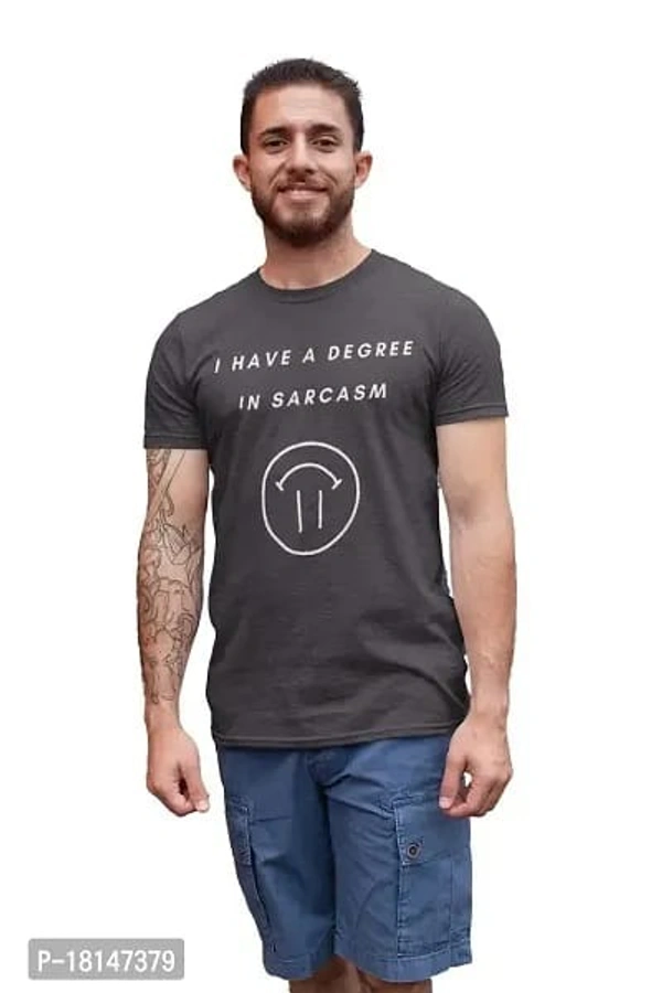 Comfortable Tees For Men - Dove Gray, L