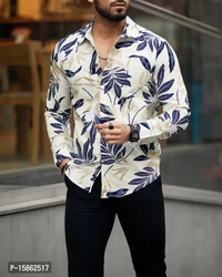 Classy Look Printed Shirts for Men - L