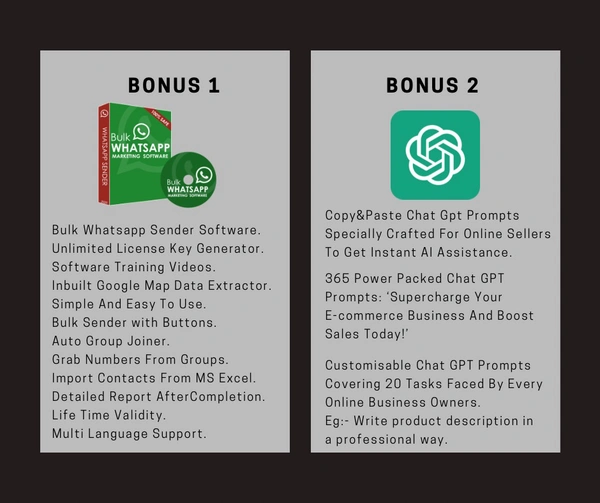 Online Shoppers Database With Premium Bonuses!