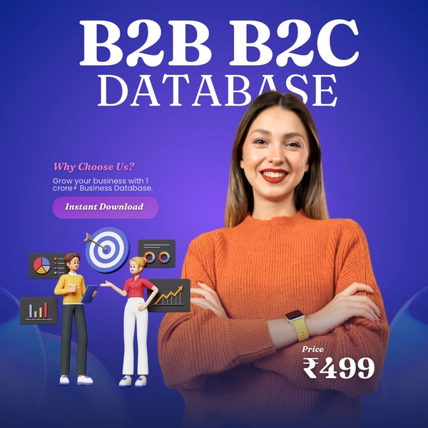 1 Crore B2B And B2C Database 