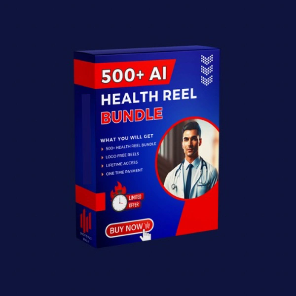 500+ AI Health Reels Bundle